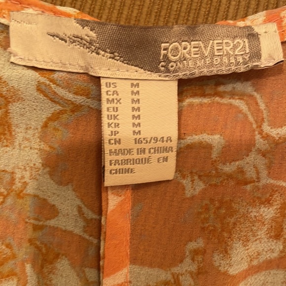 Forever 21 Kimono Style Shirt - Picture 2 of 4